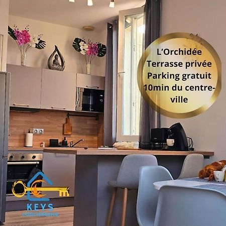 L'Orchidee, Proche De La Gare Avec Clim Et Terrasse Apartment Narbonne Exterior foto