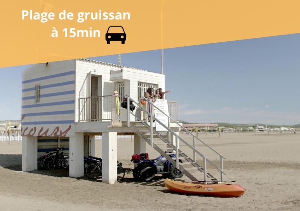 L'Orchidee, Proche De La Gare Avec Clim Et Terrasse Apartment Narbonne Exterior foto