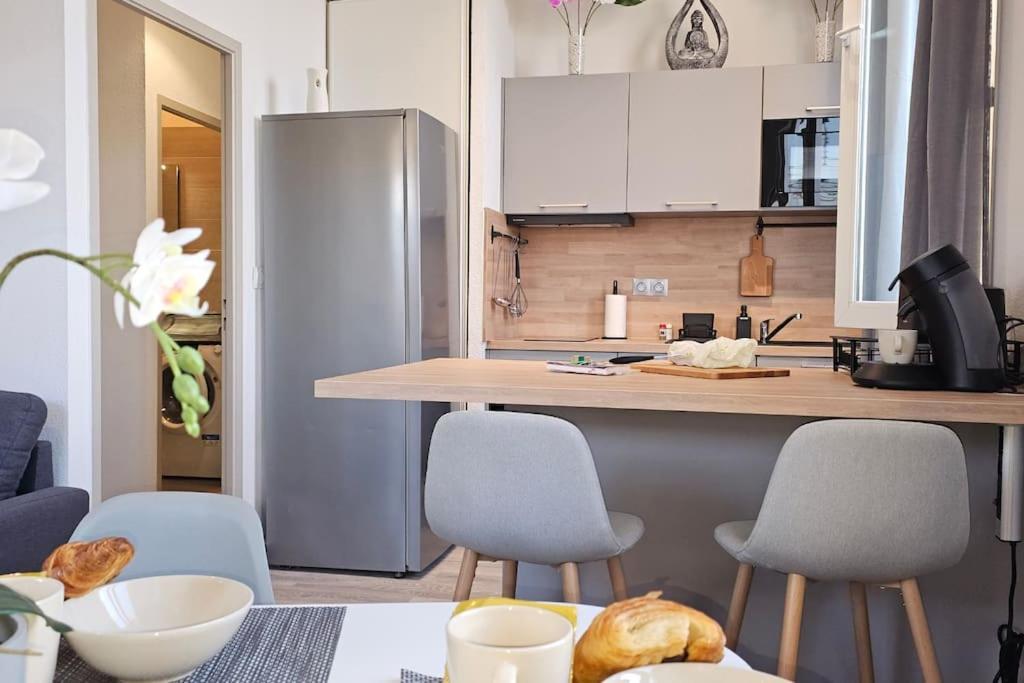 L'Orchidee, Proche De La Gare Avec Clim Et Terrasse Apartment Narbonne Exterior foto
