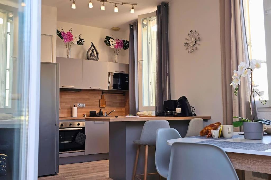 L'Orchidee, Proche De La Gare Avec Clim Et Terrasse Apartment Narbonne Exterior foto